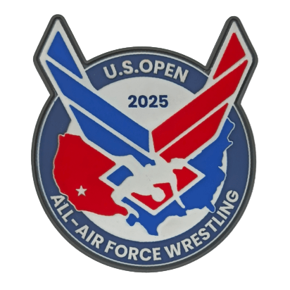 All-AF US Open 2025 PVC Patch - Badass Patches