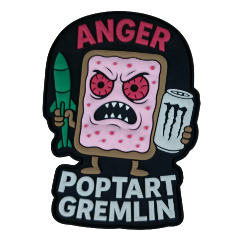 PopTart Gremlin PVC Patch - Badass Patches