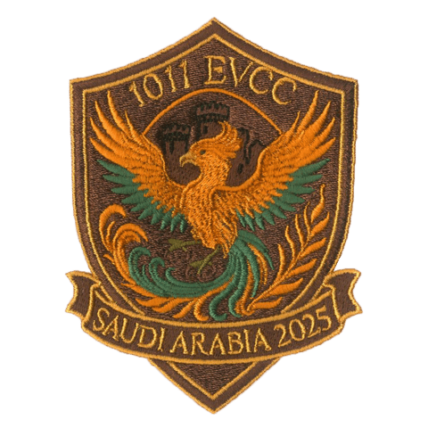 1011 EVCC Phoenix Embroidered Patch - Badass Patches