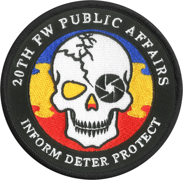 20 FW PA SKULL - Badass Patches