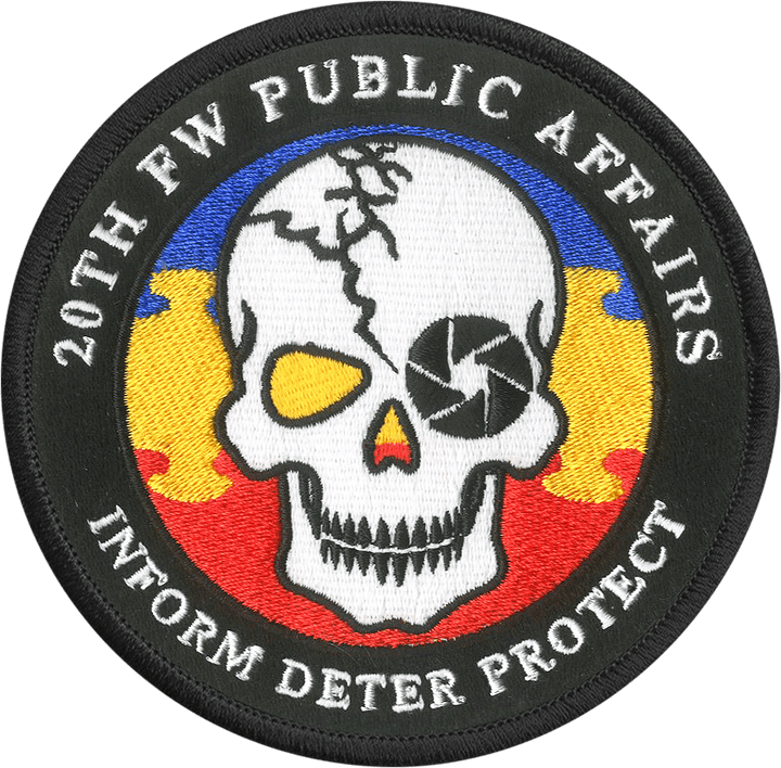 20 FW PA SKULL - Badass Patches