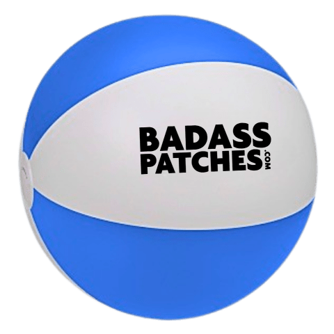 24" Badass Beach Ball - Badass Patches