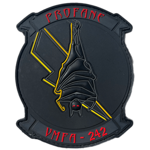 242 VMFA Profane Bat PVC - Badass Patches