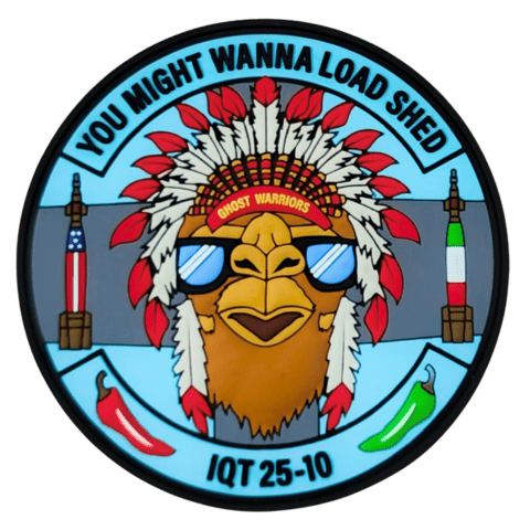 25 - 10 Camel Ghost Warriors PVC Patch - Badass Patches