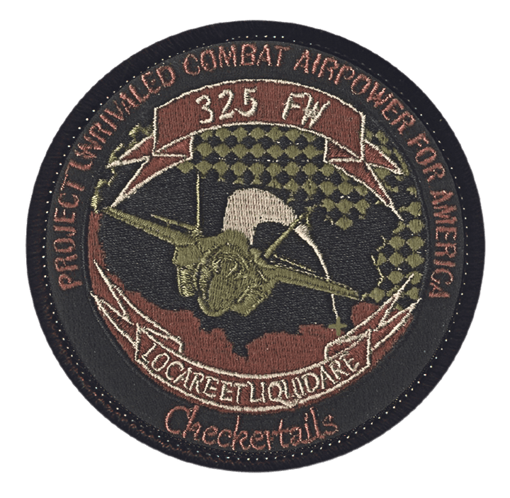 325 FW Checkertails - Badass Patches
