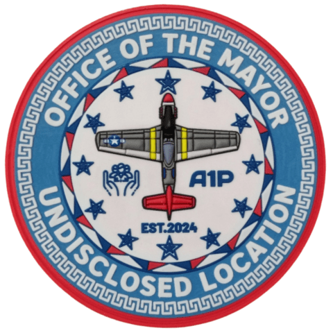 332 Office of the Mayor - Undisclosed Panther PVC Patch - Badass Patches