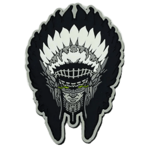 335 FS Chief Warbonnets PVC Patch - Badass Patches