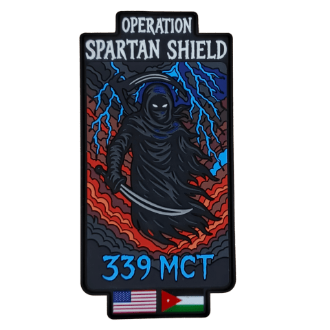 339 MCT Deployment Ghost PVC Patch - Badass Patches