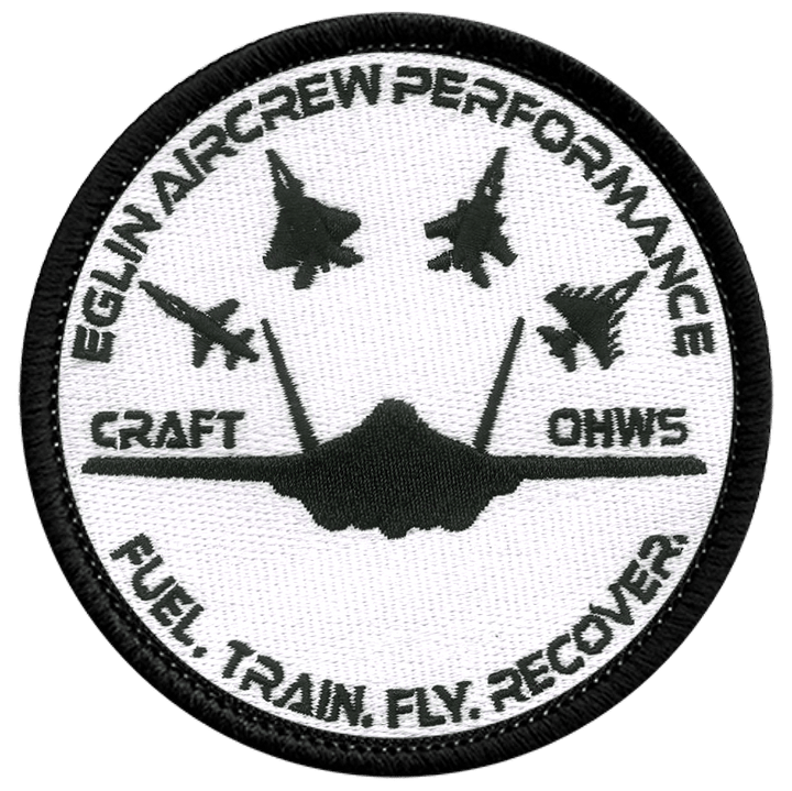 33rd FW Eglin Aircrew Performance - Badass Patches