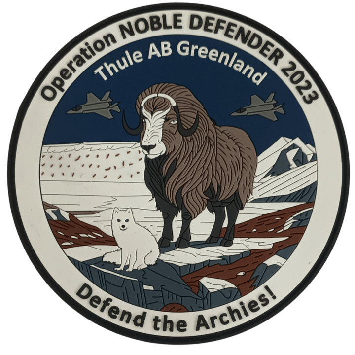 356 AMU Defend The Archies PVC Patch - Badass Patches