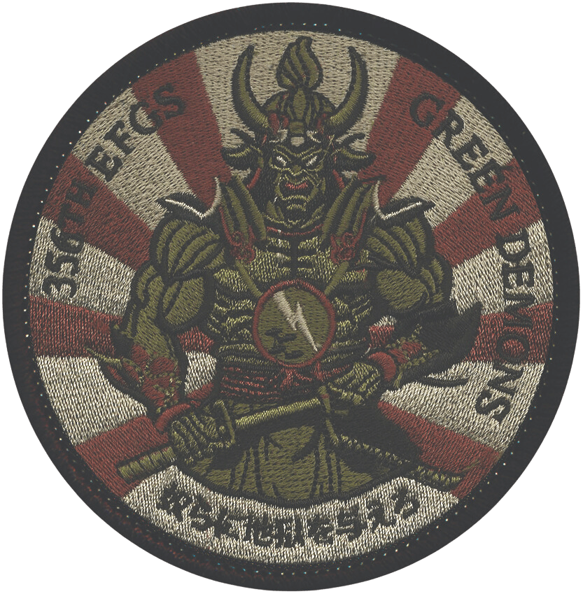356 EFGS Green Demons Embroidered Patch – Badass Patches