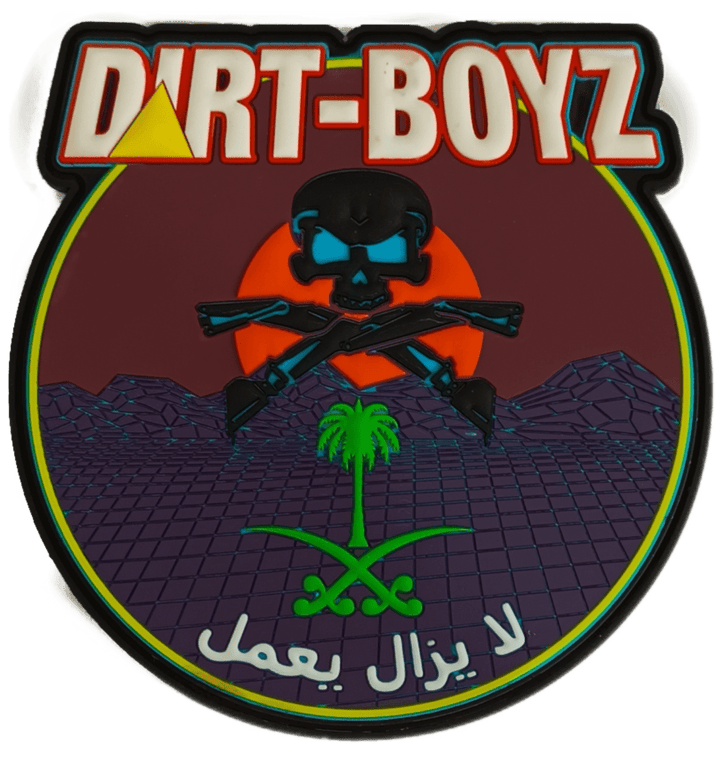 378 Dirtboyz Palm Trees - Badass Patches