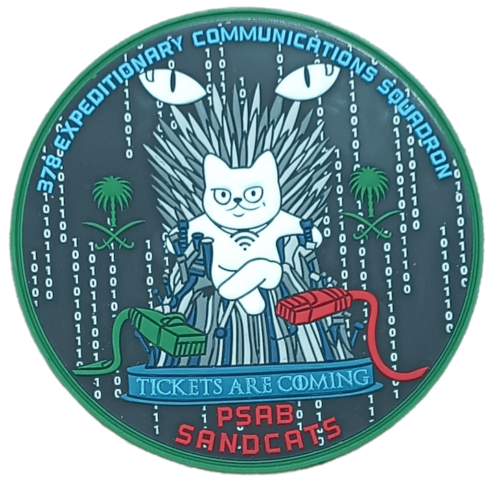 378 ECS Sandcats - Badass Patches