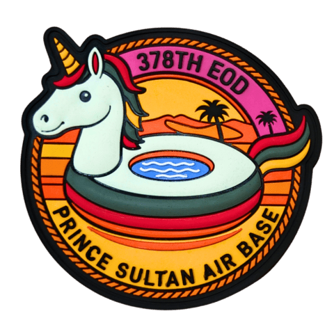 378 EOD PSAB Unicorn PVC Patch - Badass Patches