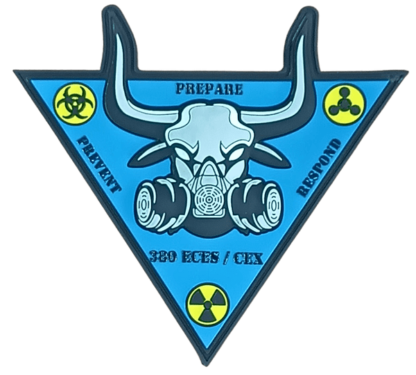 380th CEX Radioactive Bull - Badass Patches