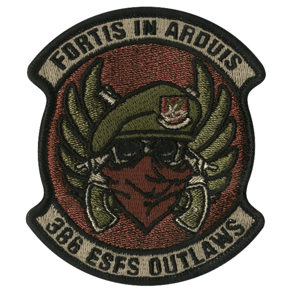 386 ESFS Outlaws OCP - Badass Patches
