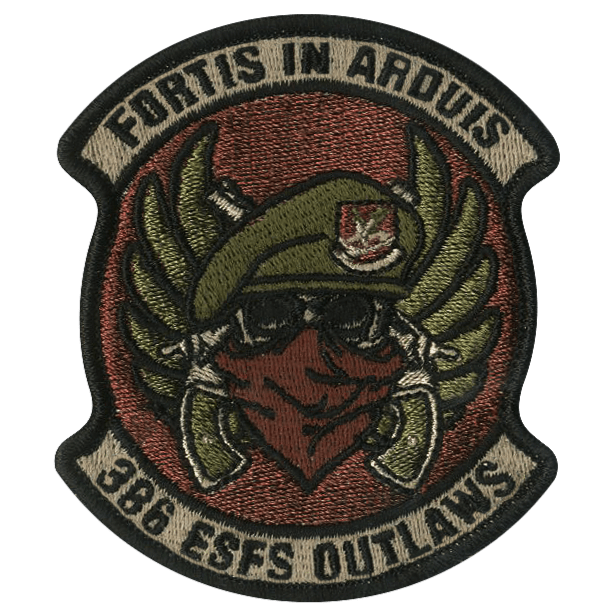 386 ESFS Outlaws OCP - Badass Patches