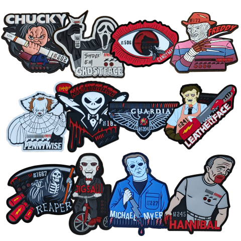 389 FS Nose Art PVC Patch Bundle - Badass Patches