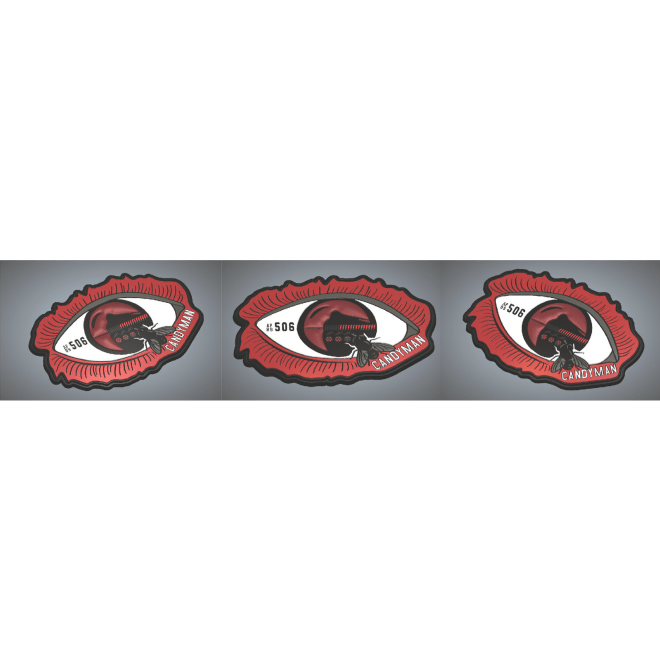 389th FS Nose Art - Candyman 89 - 0506 - Badass Patches