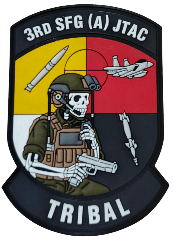 3rd SFG (A) JTAC TRIBAL PVC Patch - Badass Patches