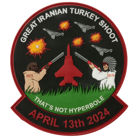 494/335 EFS Turkey Shoot - Badass Patches