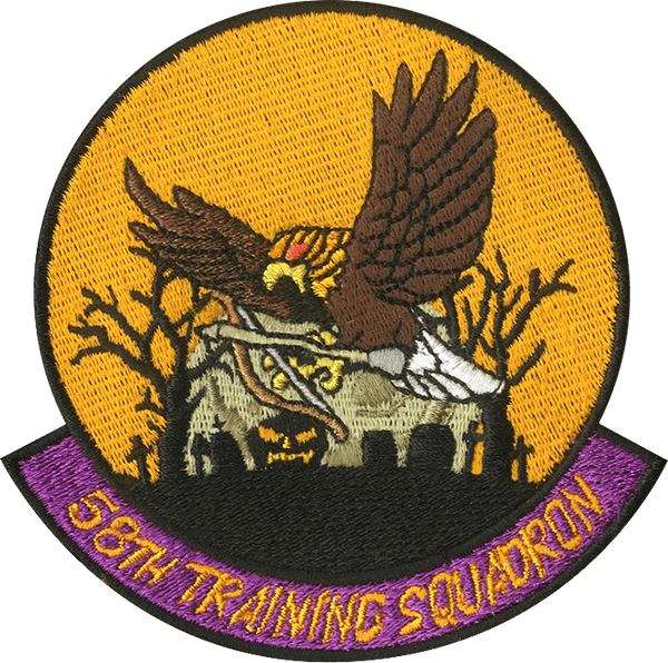 58th Flying Eagle Jack - O - Lantern - Badass Patches