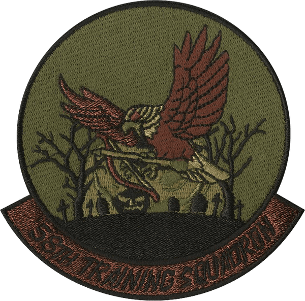 58th Flying Eagle Jack - O - Lantern Subdued - Badass Patches