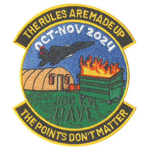 366 FW DAVE Dumpster Fire Rules
