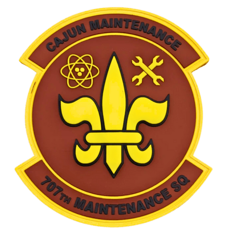 707 MXS Cajun Maintenance - Badass Patches