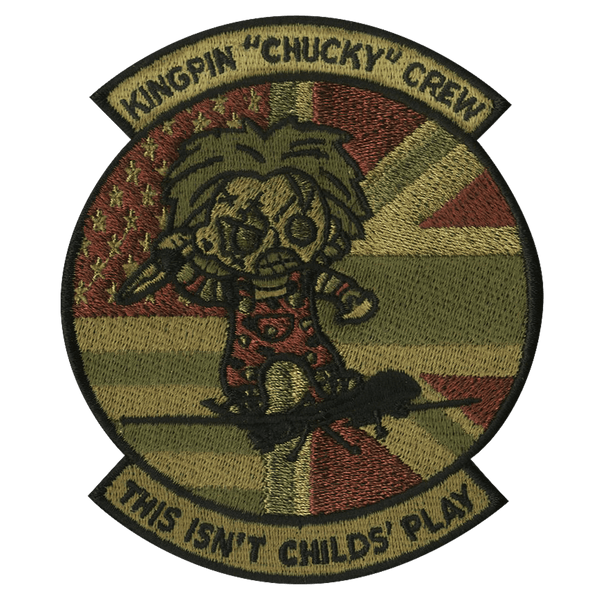727 EACS Charlie "CHUCKY" Embroidery Patch - Badass Patches