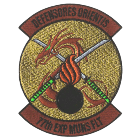 77th EXP MUNS FLT Dragon - Badass Patches