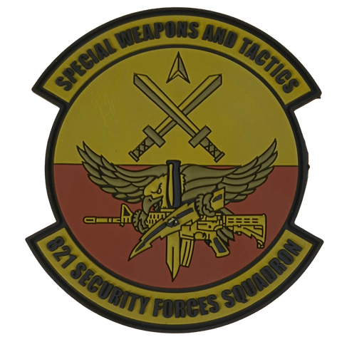 821 SFS Armed Eagle PVC Patch - Badass Patches