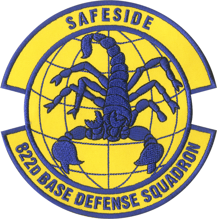 822d SAFESIDE Patches - Badass Patches