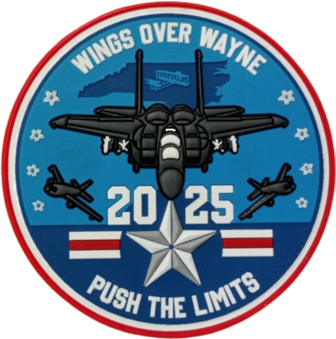 Wings Over Wayne 2025 PVC Air Show Patch