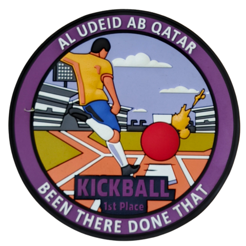 Al Udeid AB Qatar Kickball PVC Patch