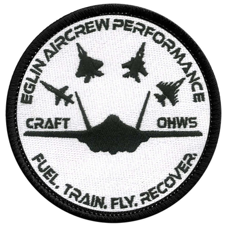 33rd fw eglin aircrew performance badass patches