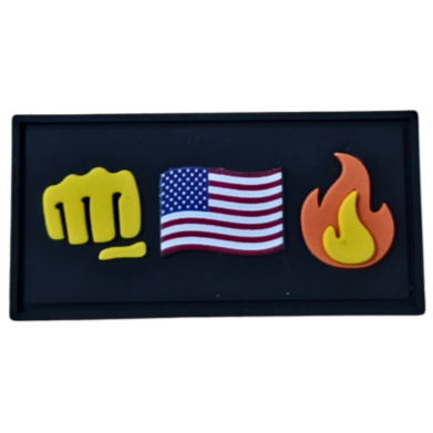 Fist Flag Fire 👊🇺🇸🔥 Pencil Tab