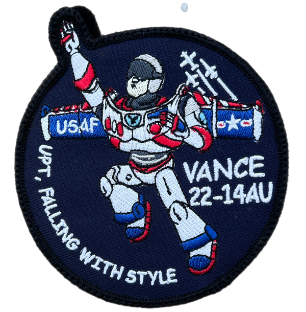 Class 22-14AU Vance Falling with Style Patch
