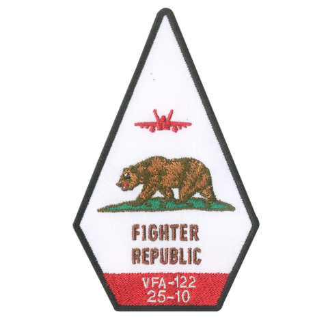 VFA-122 Fighter Republic Embroidered Patch