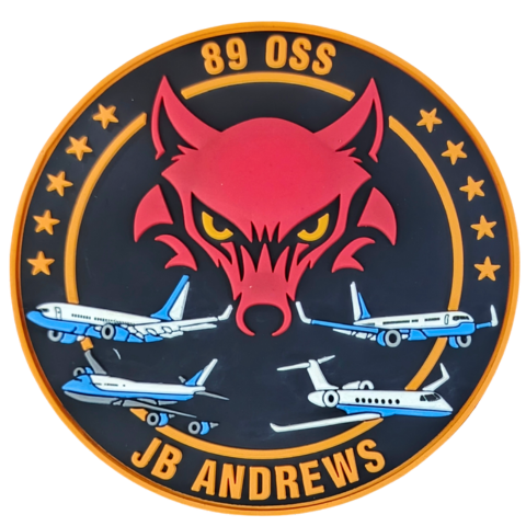 89 OSS Air Force One PVC Patch