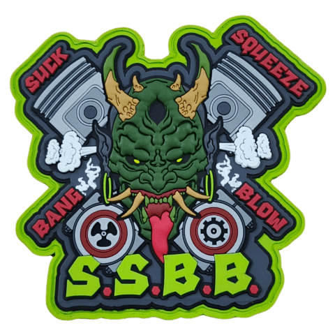 A - GANG BS Yokai Demon PVC Patch - Badass Patches