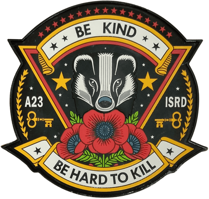 AFCENT A23 Be Hard to Kill - Badass Patches