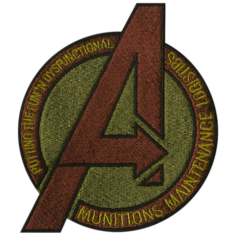 AUAB A4 Putting the Fun in Dysfunctional - Badass Patches