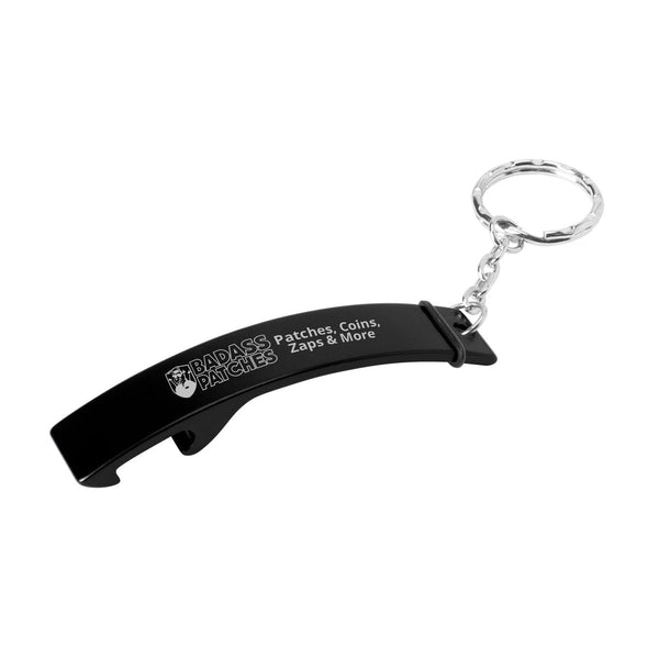 Badass Bottle Opener Keychain - Badass Patches
