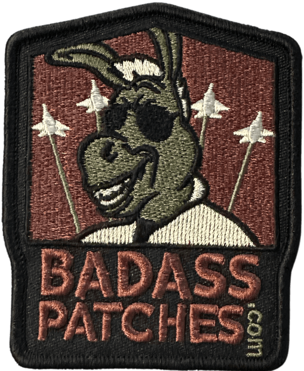 Badass Logo Event Patch Embroidered Patch - OCP - Badass Patches