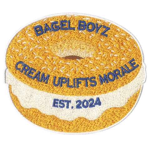 Bagel Boyz Enjoyers Embroidered Patch - Badass Patches