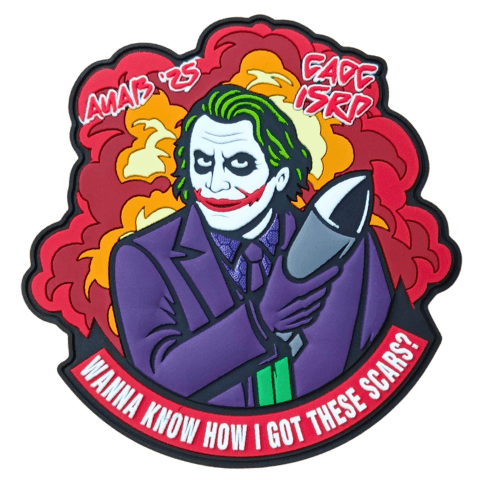 Ballistic Missiles Joker PVC Patch - Badass Patches