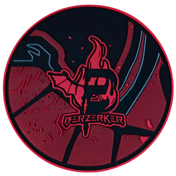 BERZERKER PVC Patch - Badass Patches