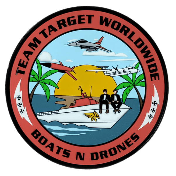 Boats N Drones PVC - Badass Patches