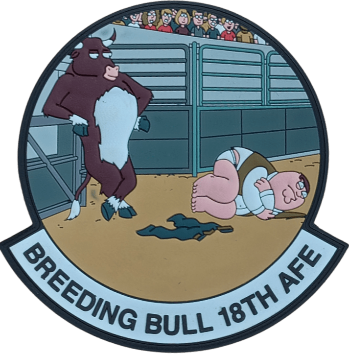 Breeding Bull PVC Patch - Badass Patches